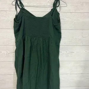 Dresses | Aerie Green Mini Sundress Size Large Nwt | Poshmark